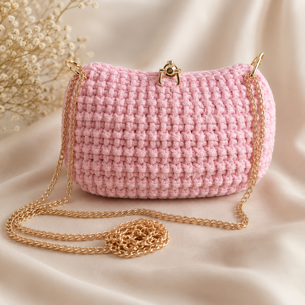 Crochet Pattern Small Women Doll Handbag