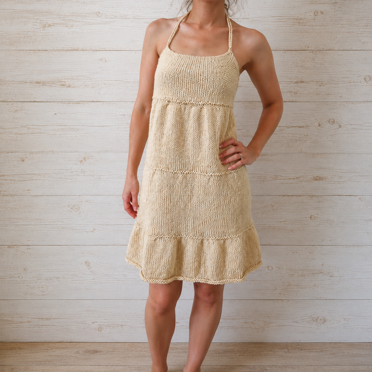 Three Tiered Dress - Knitting Pattern