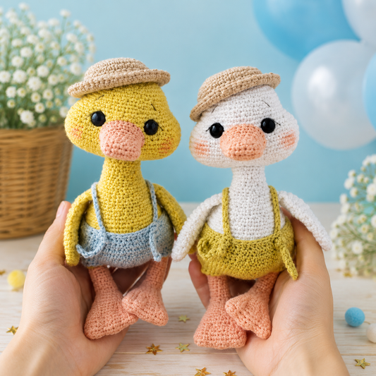 Duck Amigurumi Crochet Pattern | Cute Plush Toy PDF
